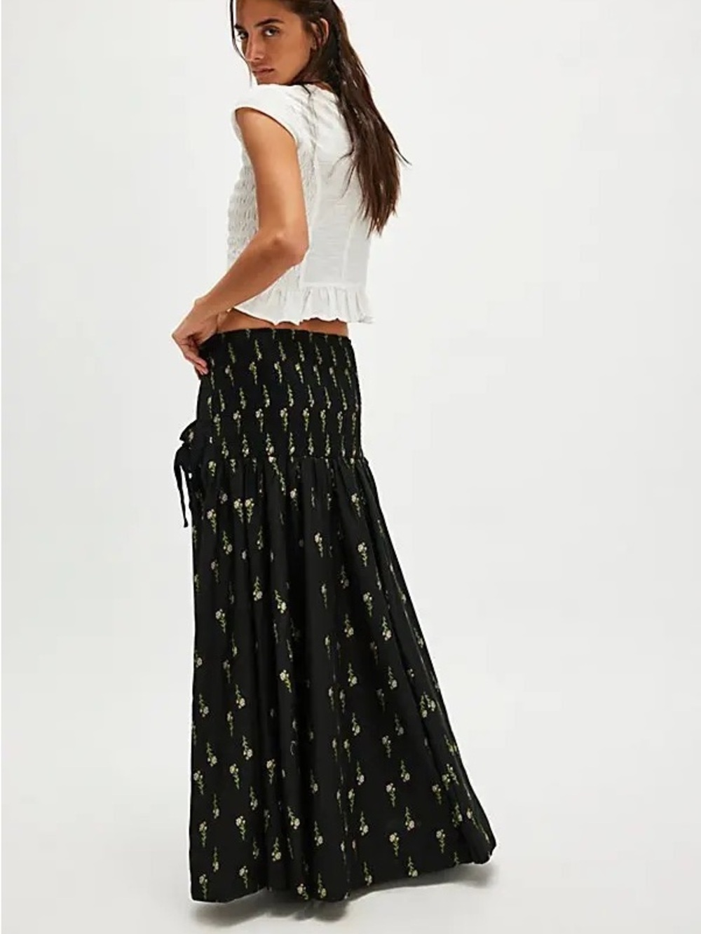 Free People Rowena Convertible Maxi Skirt Size XS - Picture 2 of 9